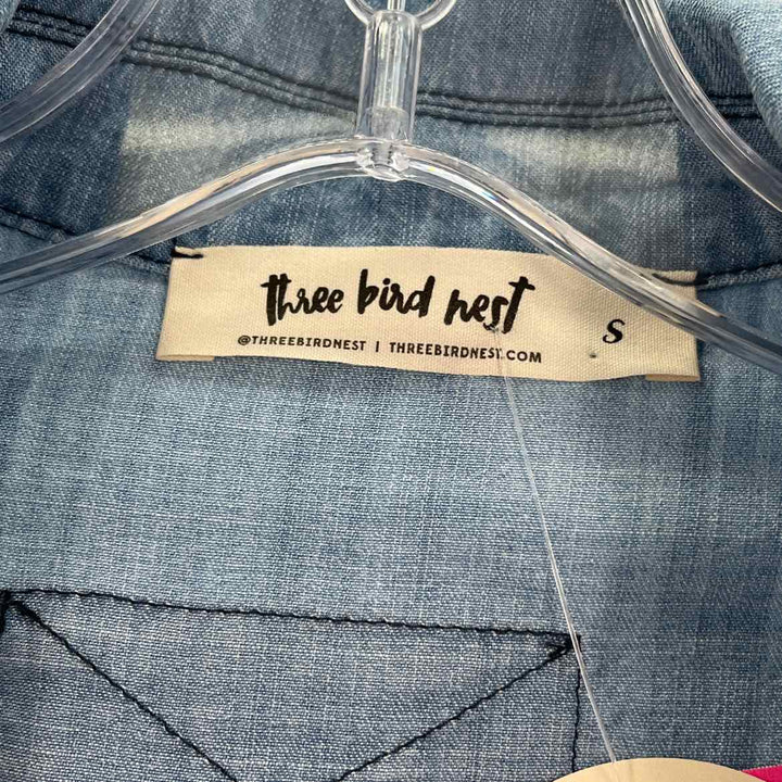 Size S Blue Chambray Shirt
