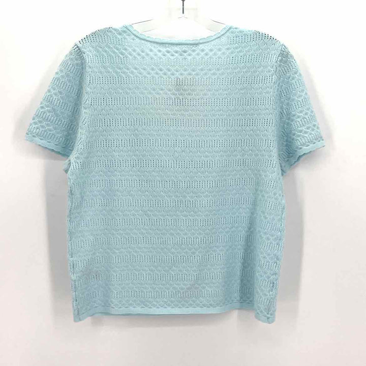 Size XXL Celebrity Pink Light Blue Knit Sweater