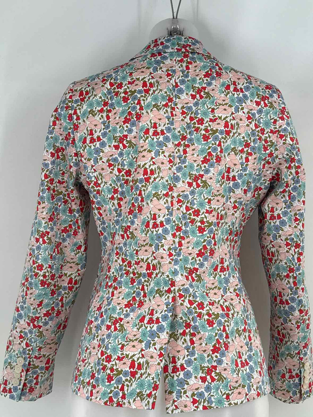 Size 6 J Crew Multi-Color Blazer