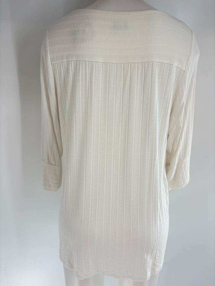 Size L Chico's White Shirt