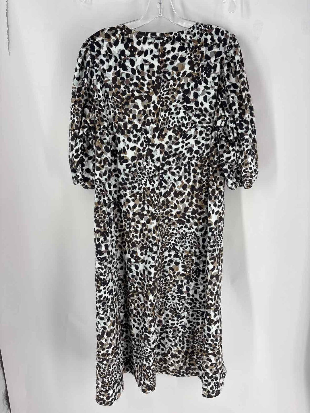 Size M TYLER BOE Black Print Dress