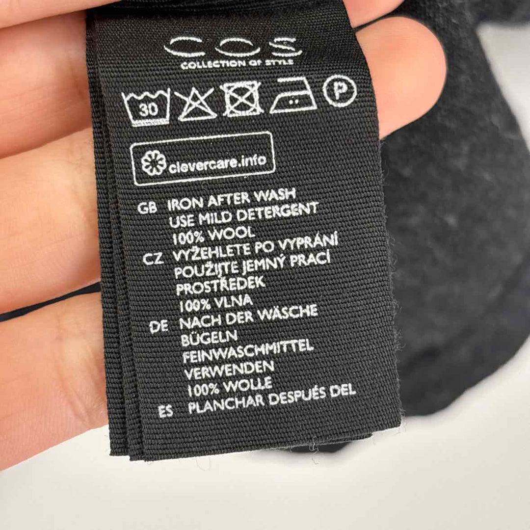 Size S COS Black Sweater