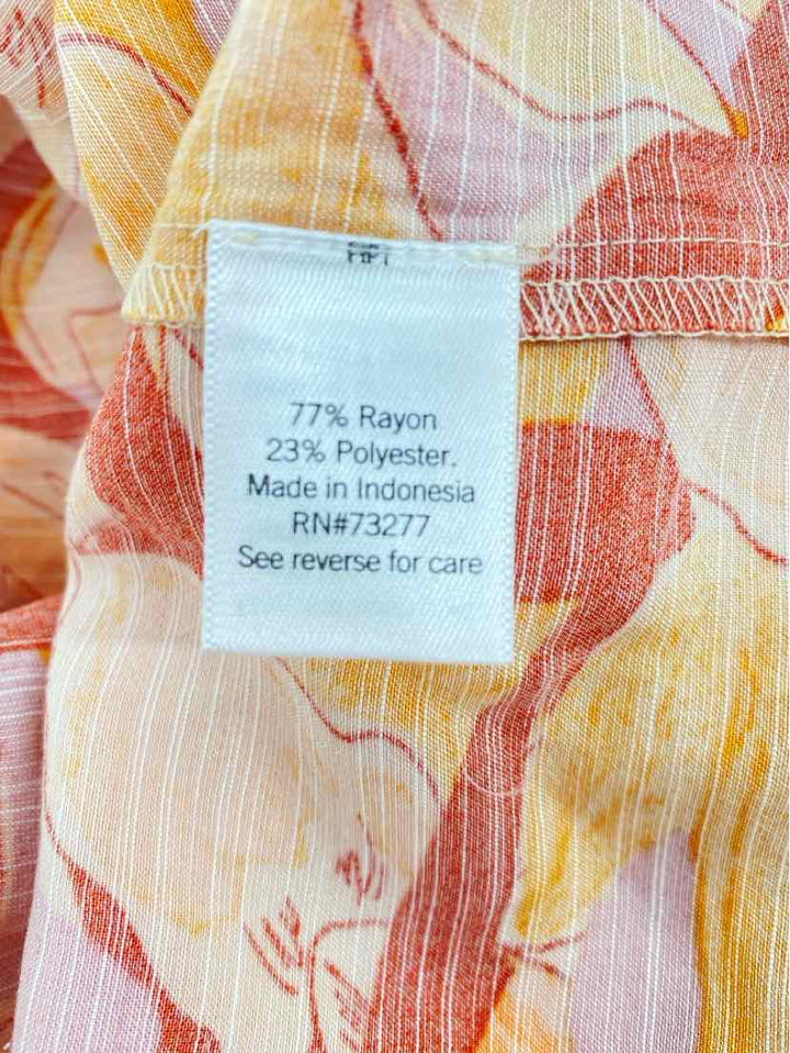 Size XL Nine West Orange Dress