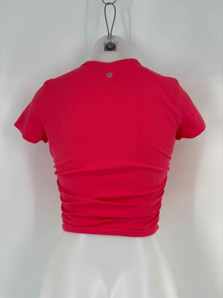 Size 4 Lululemon Fuschia Shirt