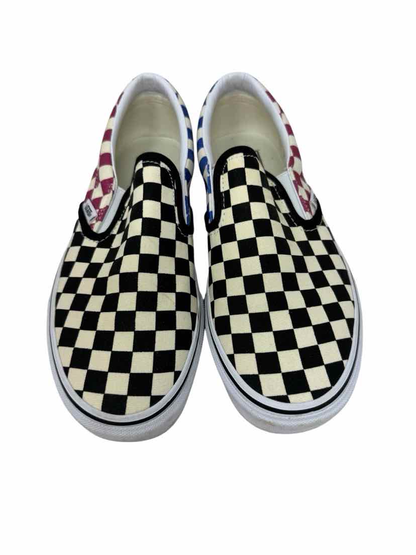 Shoe Size 41 Vans Multi-Color Canvas Sneakers