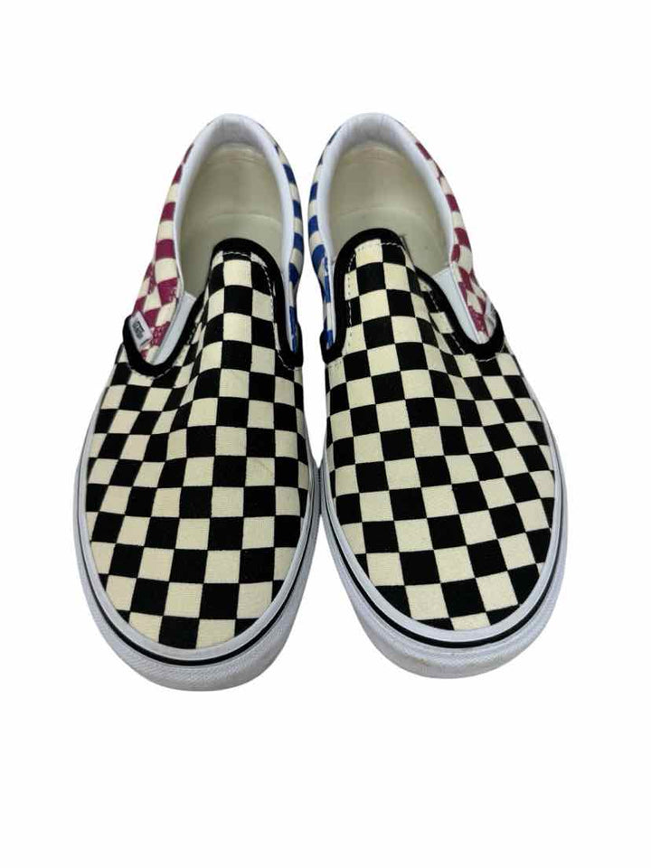 Shoe Size 41 Vans Multi-Color Canvas Sneakers