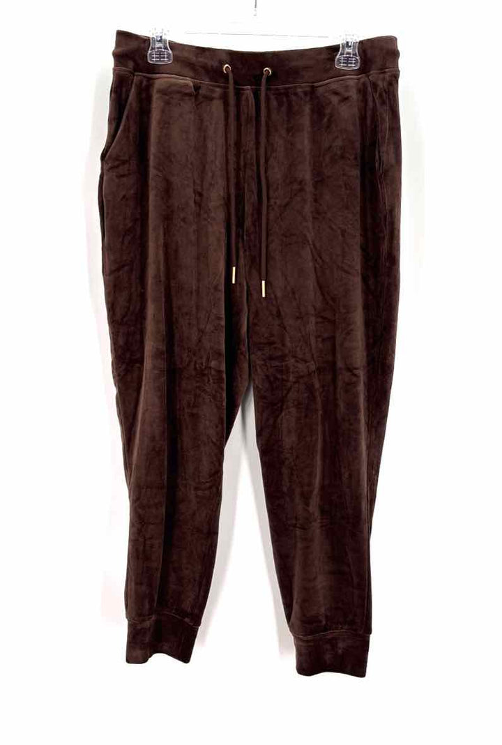 Size L Brown Velour 2 PC Dress