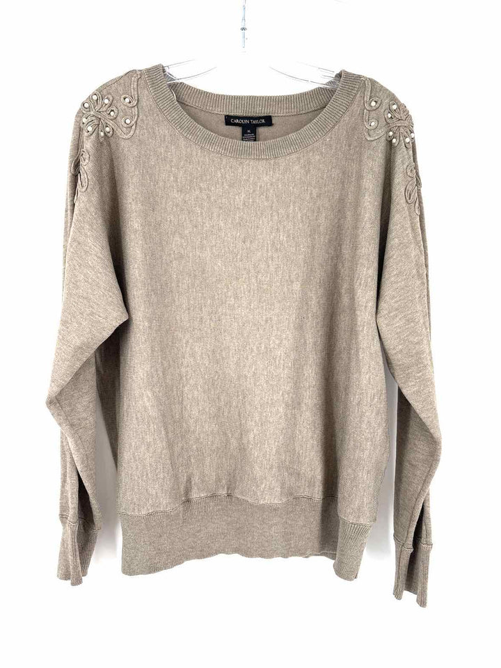 Size XL Tan Sweater