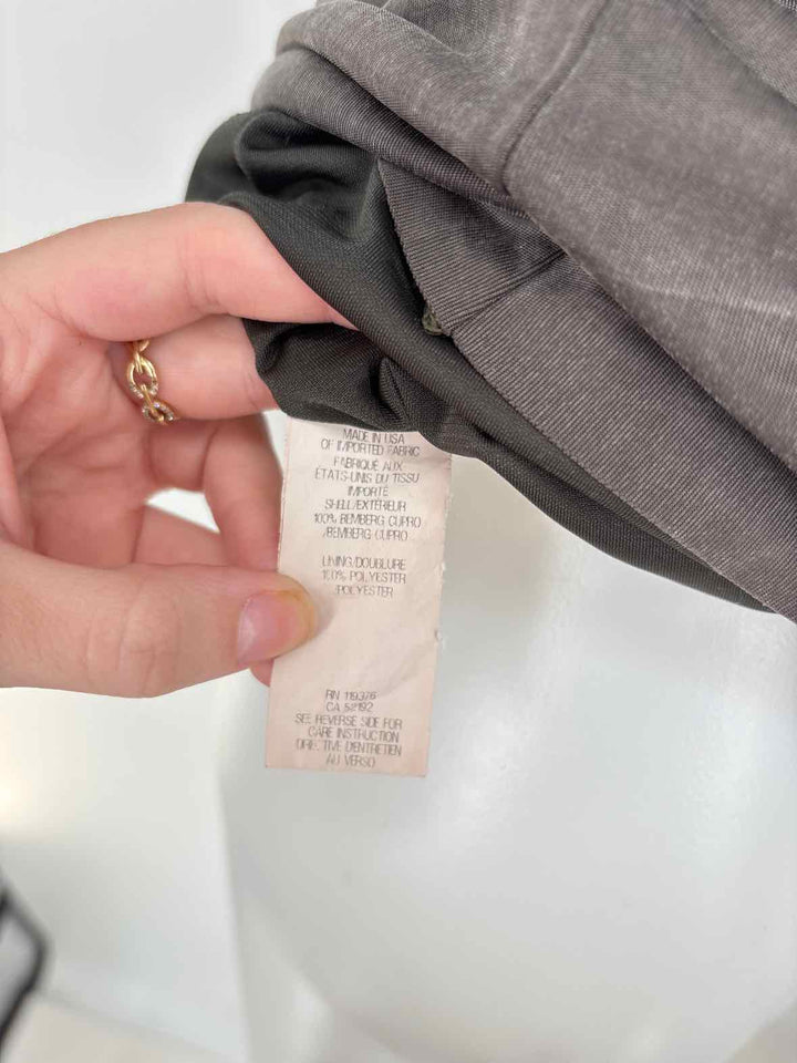 Size M HELMUT LANG Gray Dress