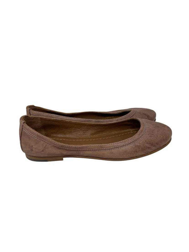 Shoe Size 8 Frye Brown Leather Flats
