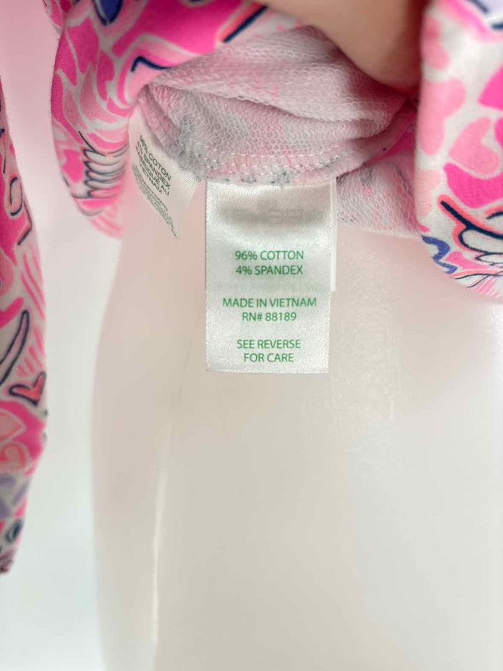 Size XXS Lilly Pulitzer PINK PRINT Sweater