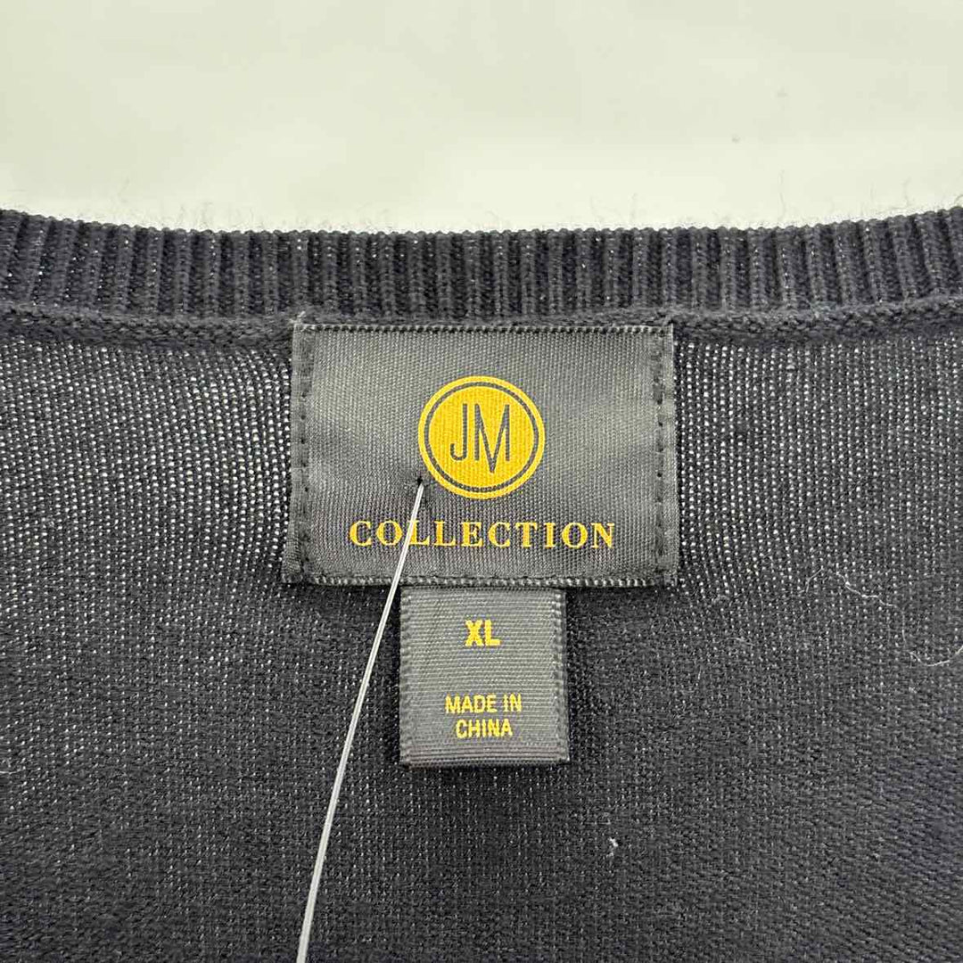 Size XL JM COLLECTION Black Knit Sweater