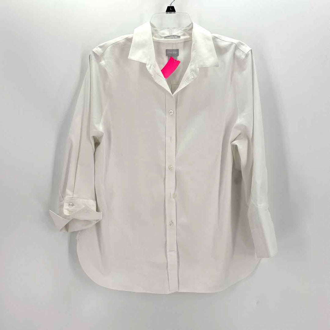 Size 14 Chico's White Shirt
