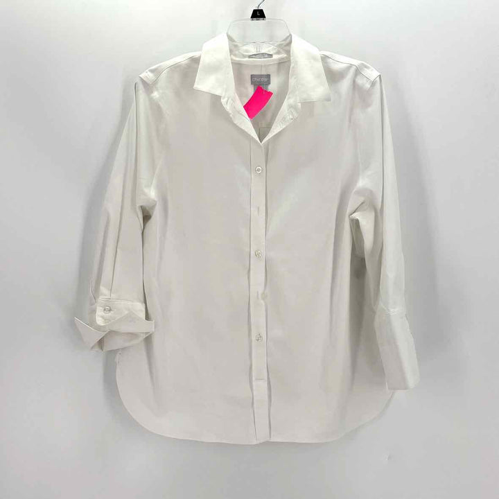 Size 14 Chico's White Shirt