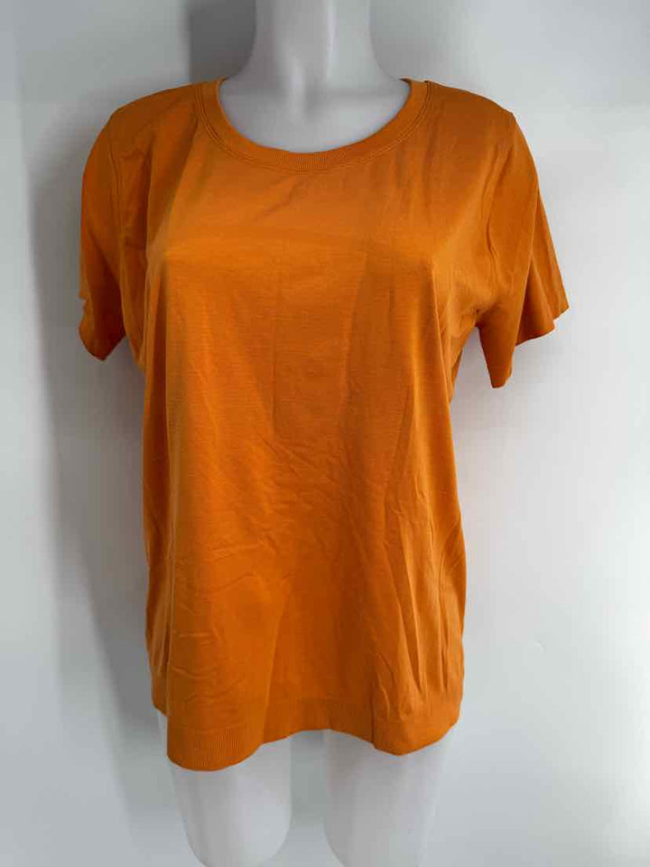 Size L Lululemon Orange Shirt