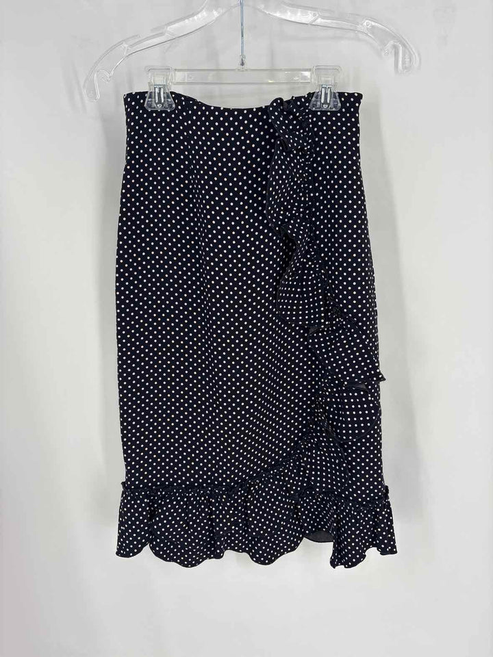 Size 0 REBECCA TAYLOR Black/White Skirt