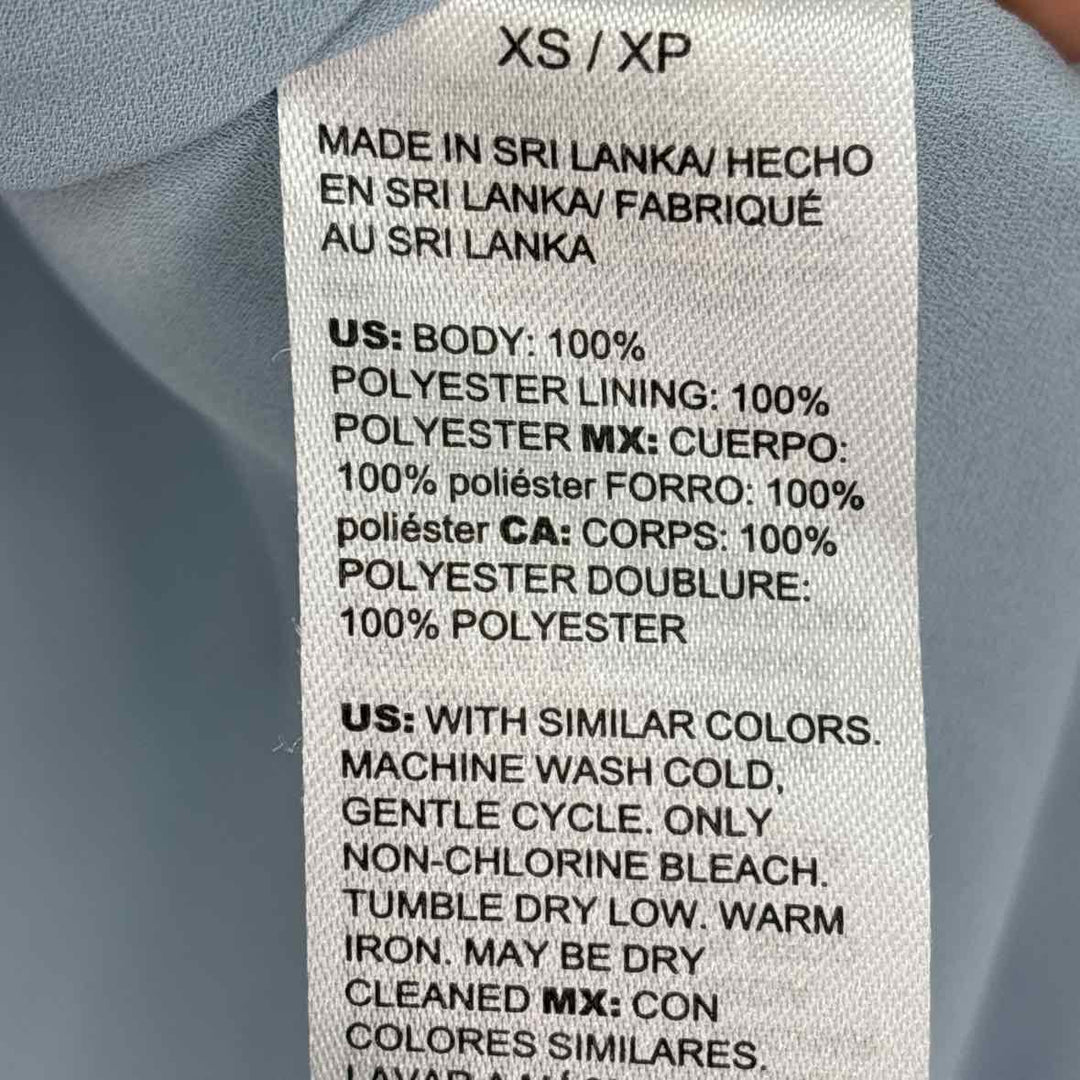 Size XS White House Black Market Light Blue Shirt