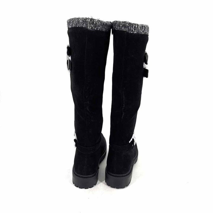 Shoe Size 9.5 JUST FAB Black Boots