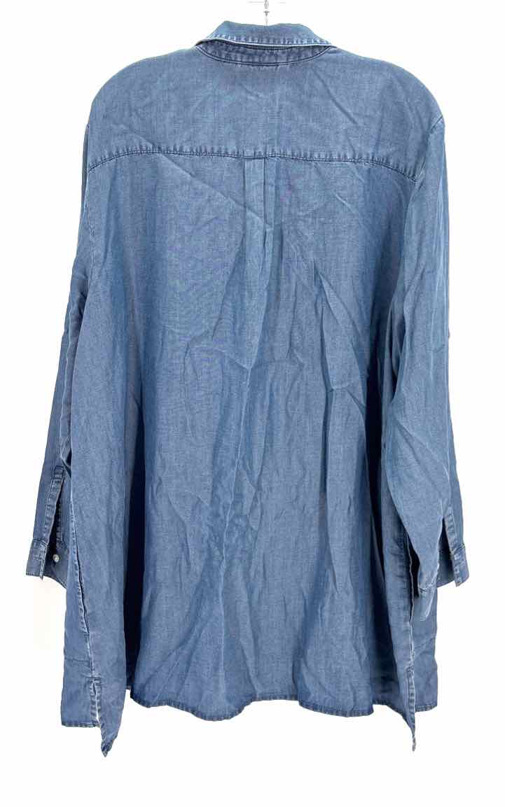 Size 3X J JILL Denim Shirt