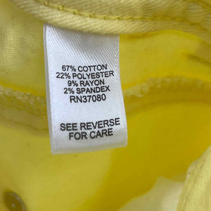 Size 16 CATO Yellow Jeans