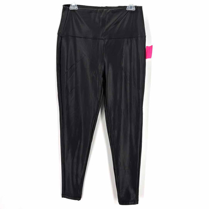 Size XL ZENANA Black Faux Leather Leggings