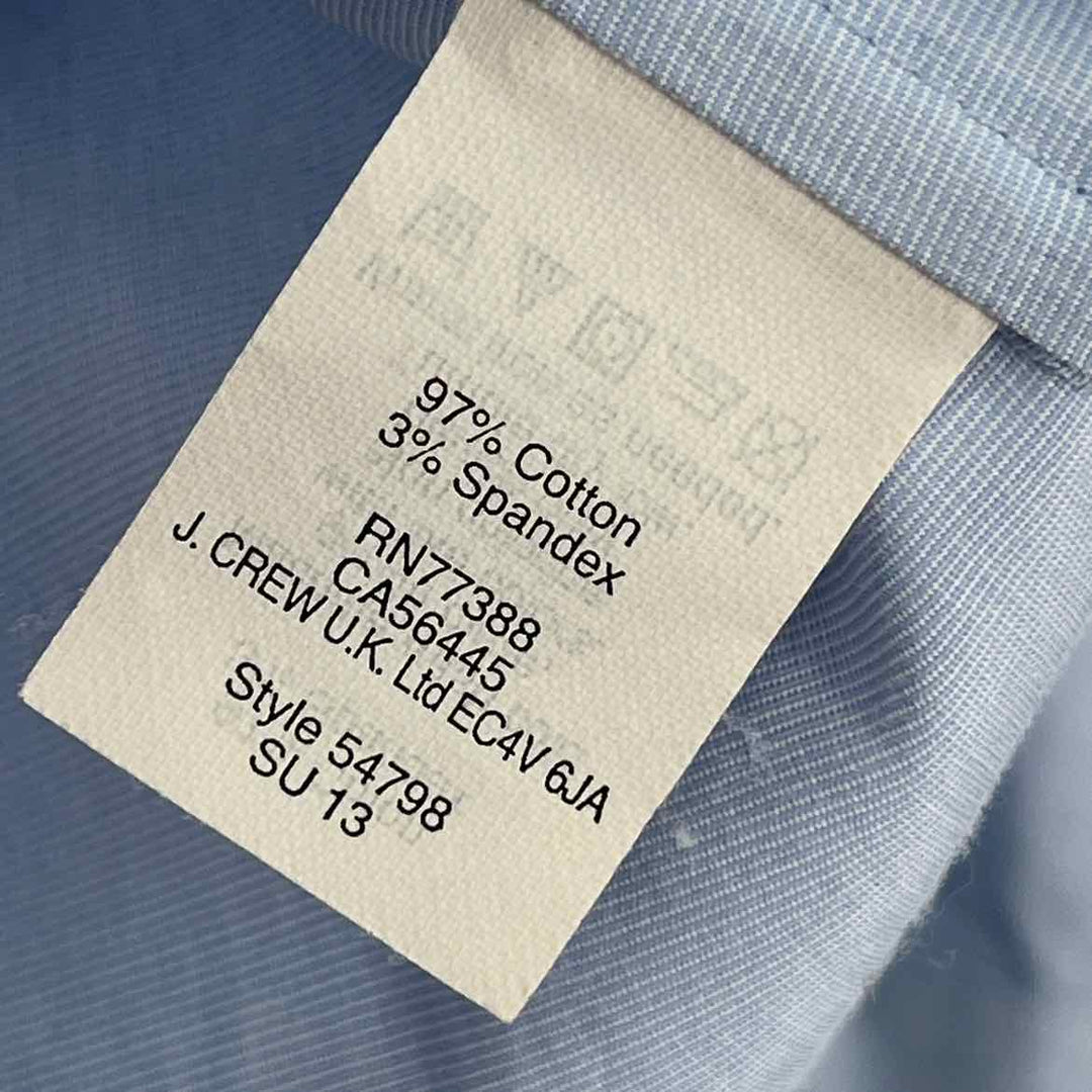 Size XS J Crew Blue Shirt