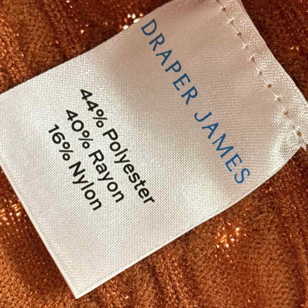 Size XL DRAPER JAMES Orange Sweater