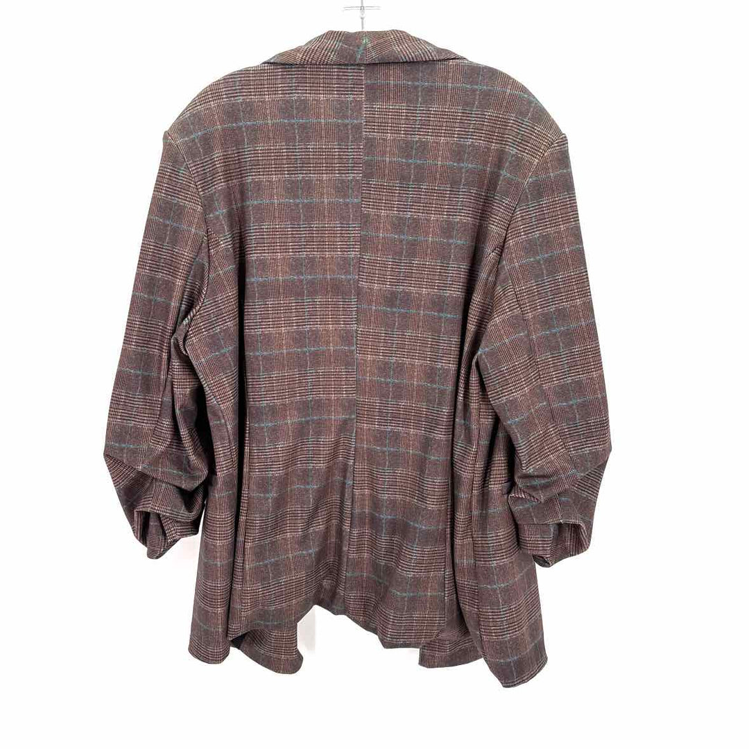 Size 2X FASHION NOVA Brown Blazer