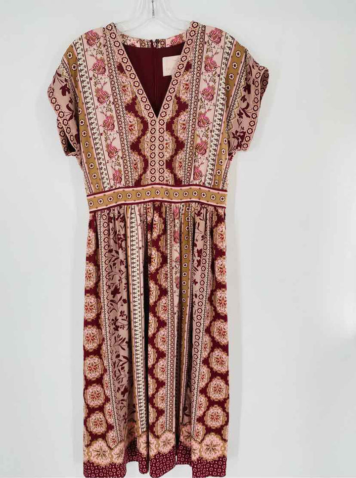 Size 6 PINK PRINT Dress