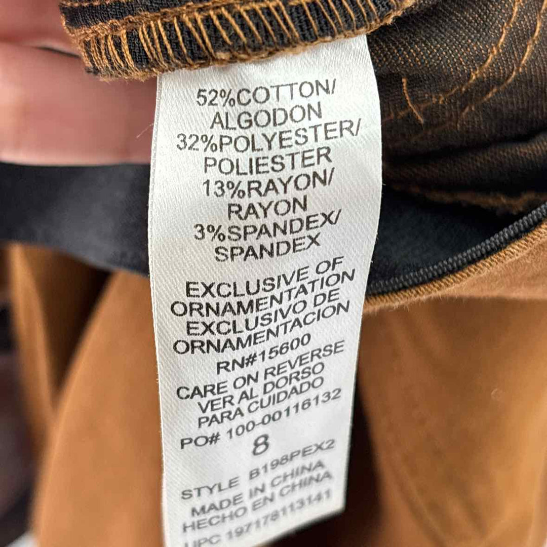 Size 8 DEMOCRACY Brown Pants