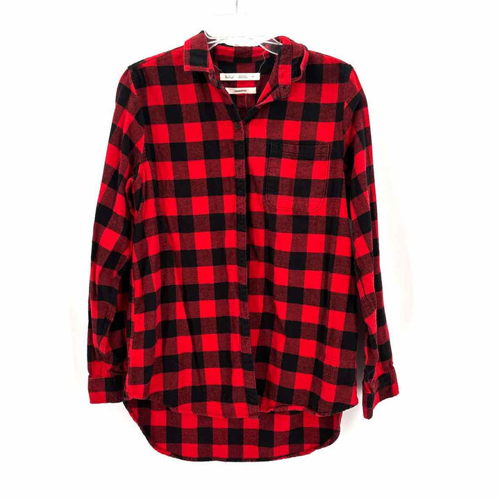 Size S Red Flannel Shirt