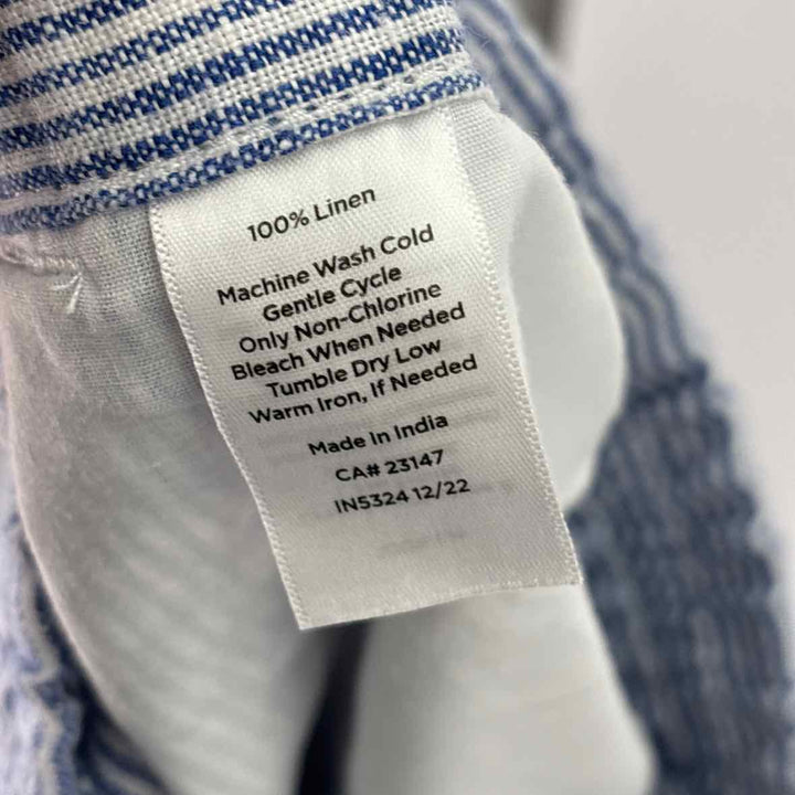 Size S Talbots Blue Print Pants