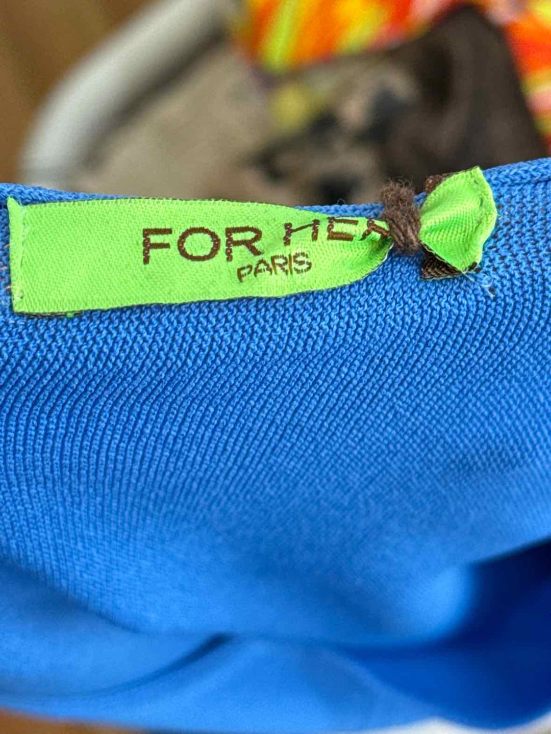 Size One Size Blue Sweater