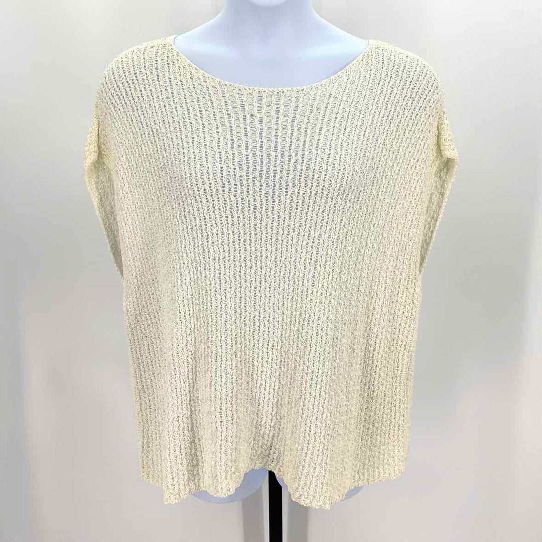 Size XL Eileen Fisher Cream Sweater