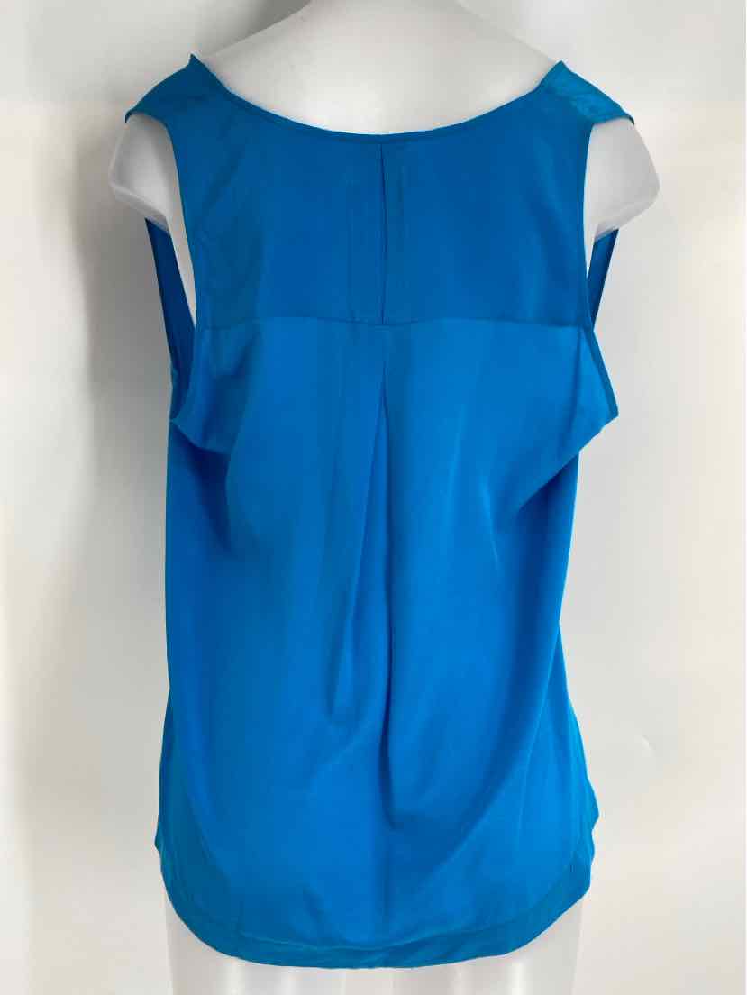 Size M Alice + Olivia Teal Silk Dress