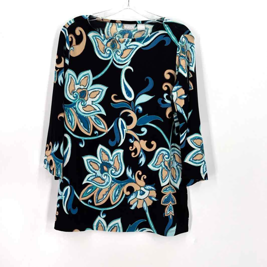 Size M Chico's Multi-Color Knit Shirt