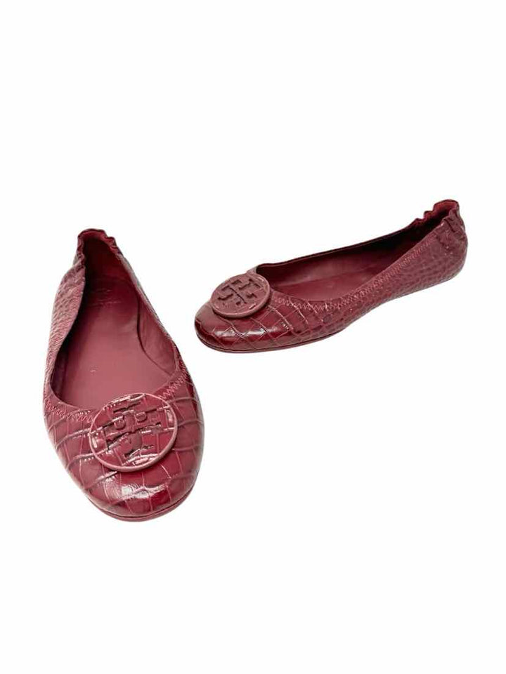 Shoe Size 9 Tory Burch Wine Flats