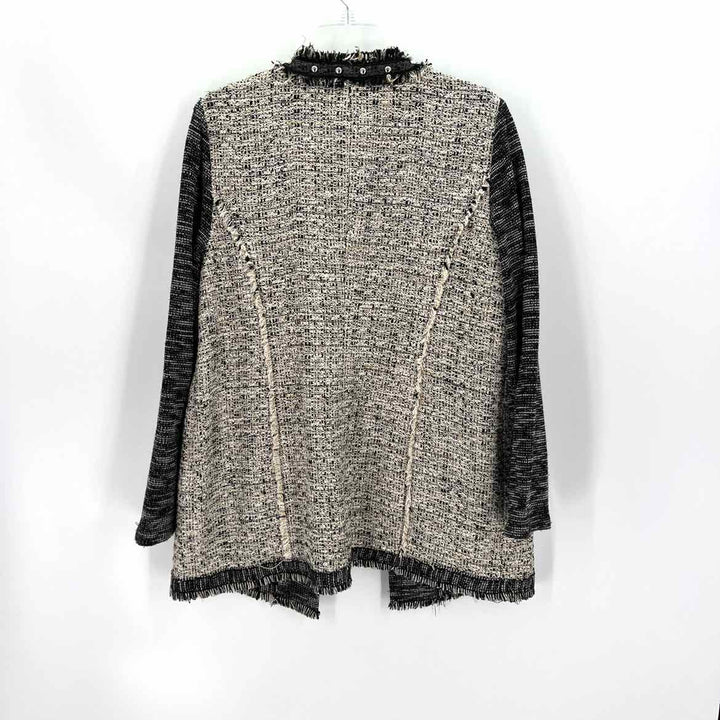 Size L Chico's Multi-Color Tweed Jacket