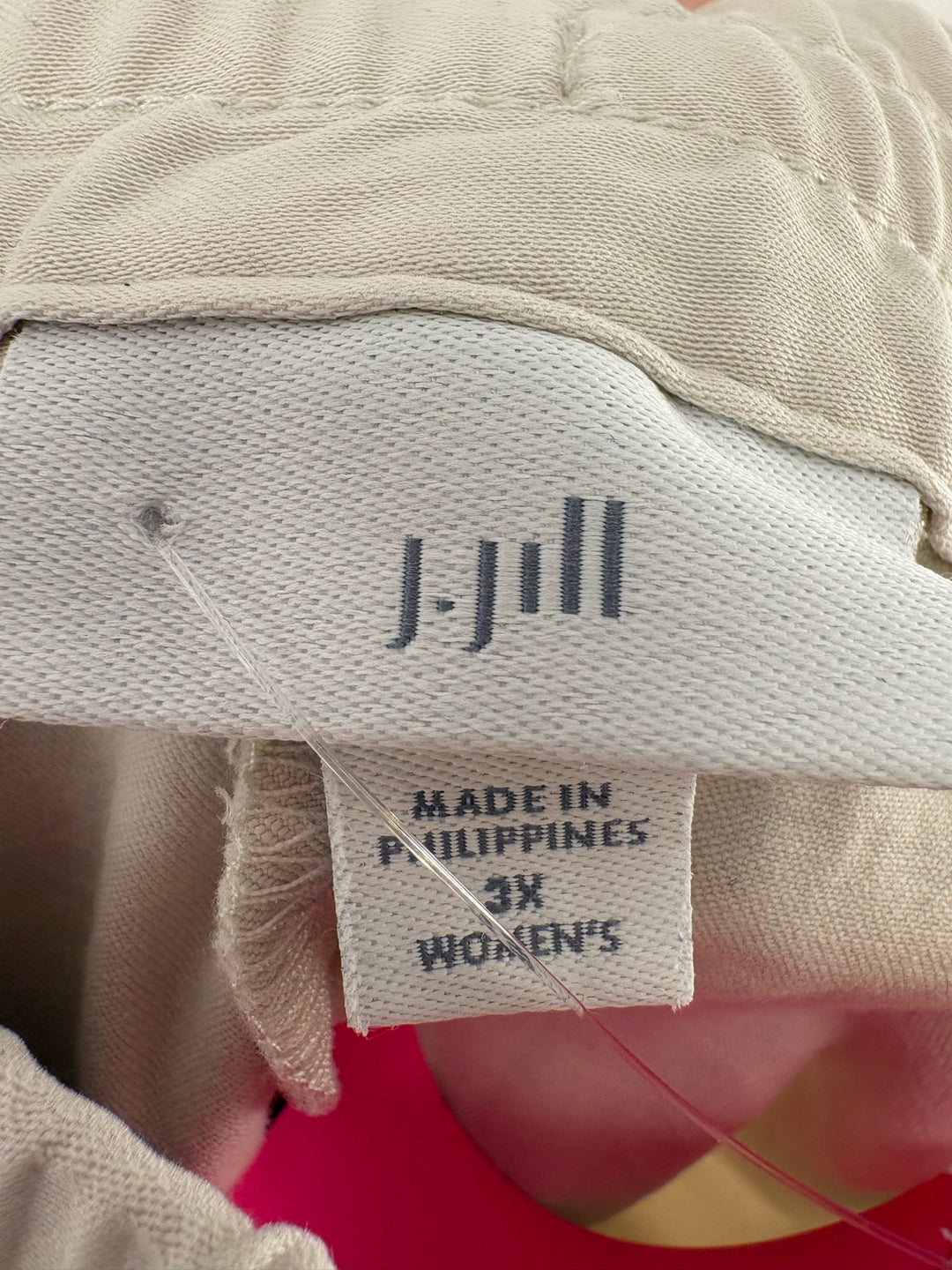 Size 3X J JILL Tan Capri
