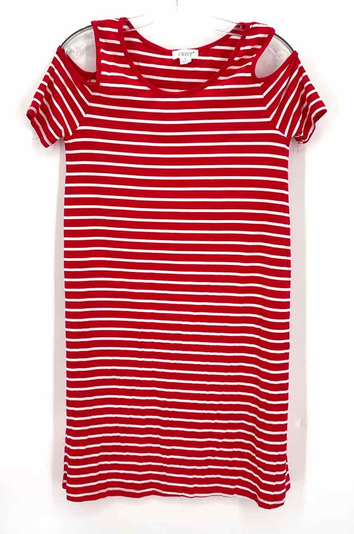 Size S Red Print Dress