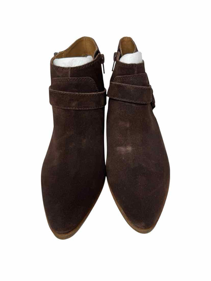 Shoe Size 10 LUCKY Tan Leather Boots