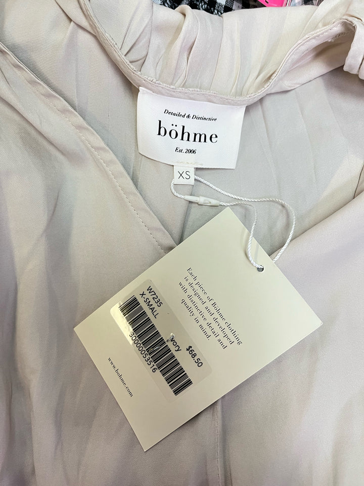 Size XS Cream Dress