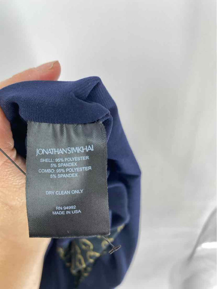 Size S JONATHAN SIMKHAI Navy Dress