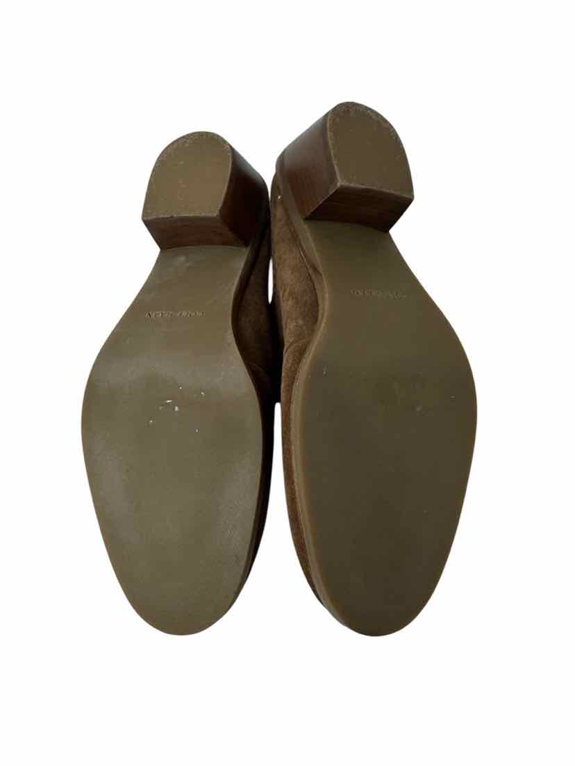 Shoe Size 8 Cole Haan Brown Suede Mules