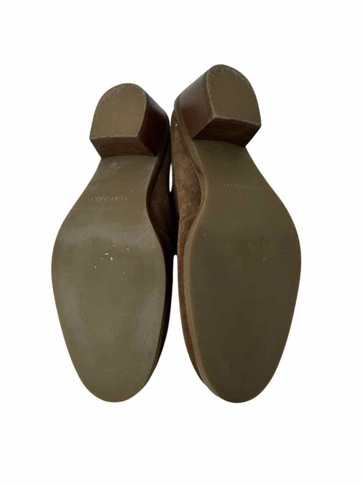 Shoe Size 8 Cole Haan Brown Suede Mules