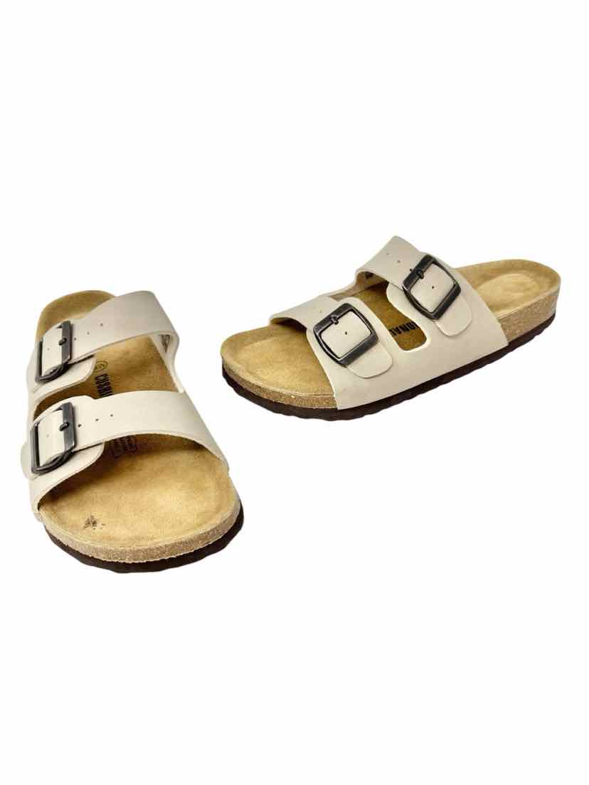 Shoe Size 8 Tan Leather Sandals