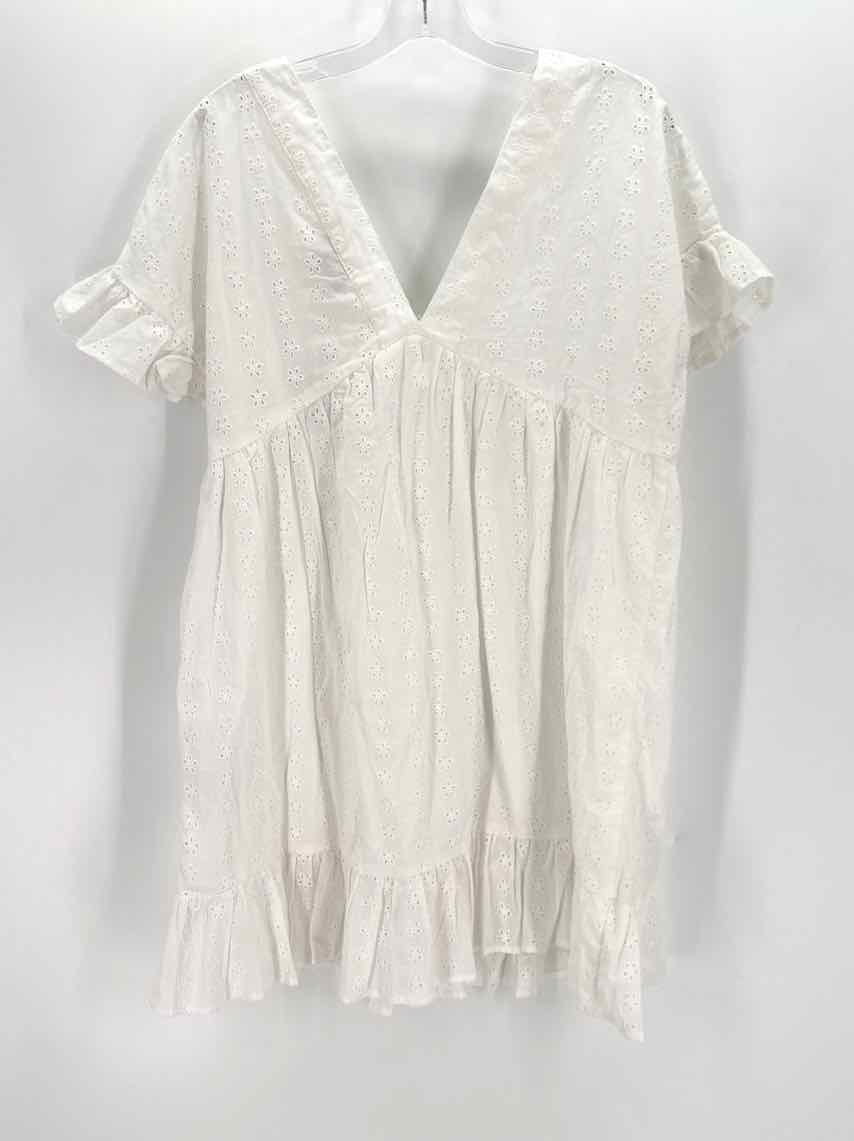 Size 10 Asos White Dress