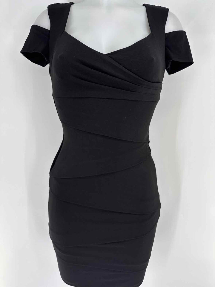 Size 00 White House Black Market Black Dress