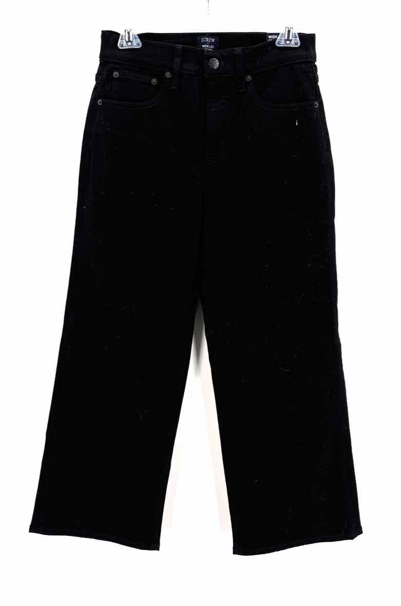 Size 26 J Crew Black Pants