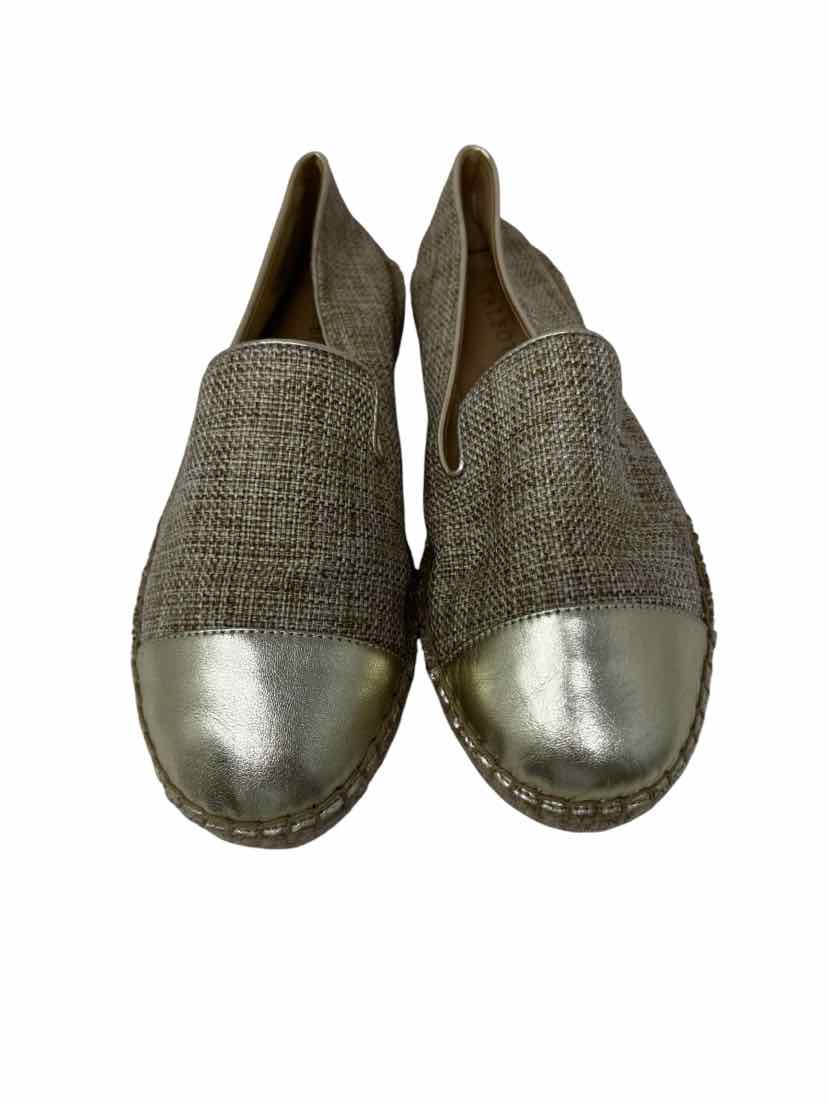 Shoe Size 7 Talbots Gold Leather Flats